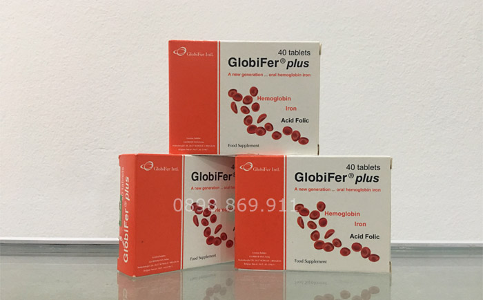 globifer plus bổ sung lượng sắt cần thiết cho cơ thể