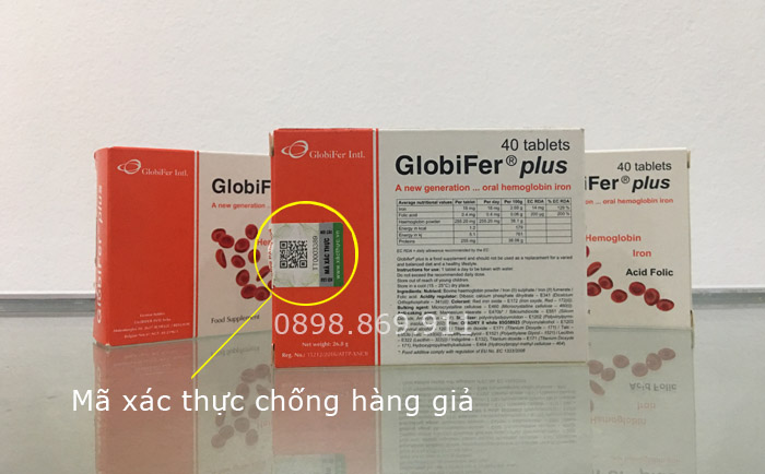 thuốc globifer plus chính hãng