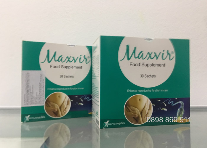 thuốc maxvir hộp 30 gói