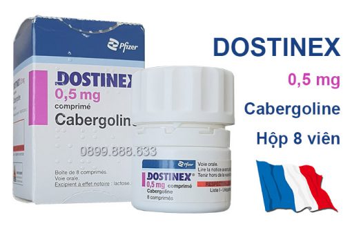 dostinex pháp 0,5 mg