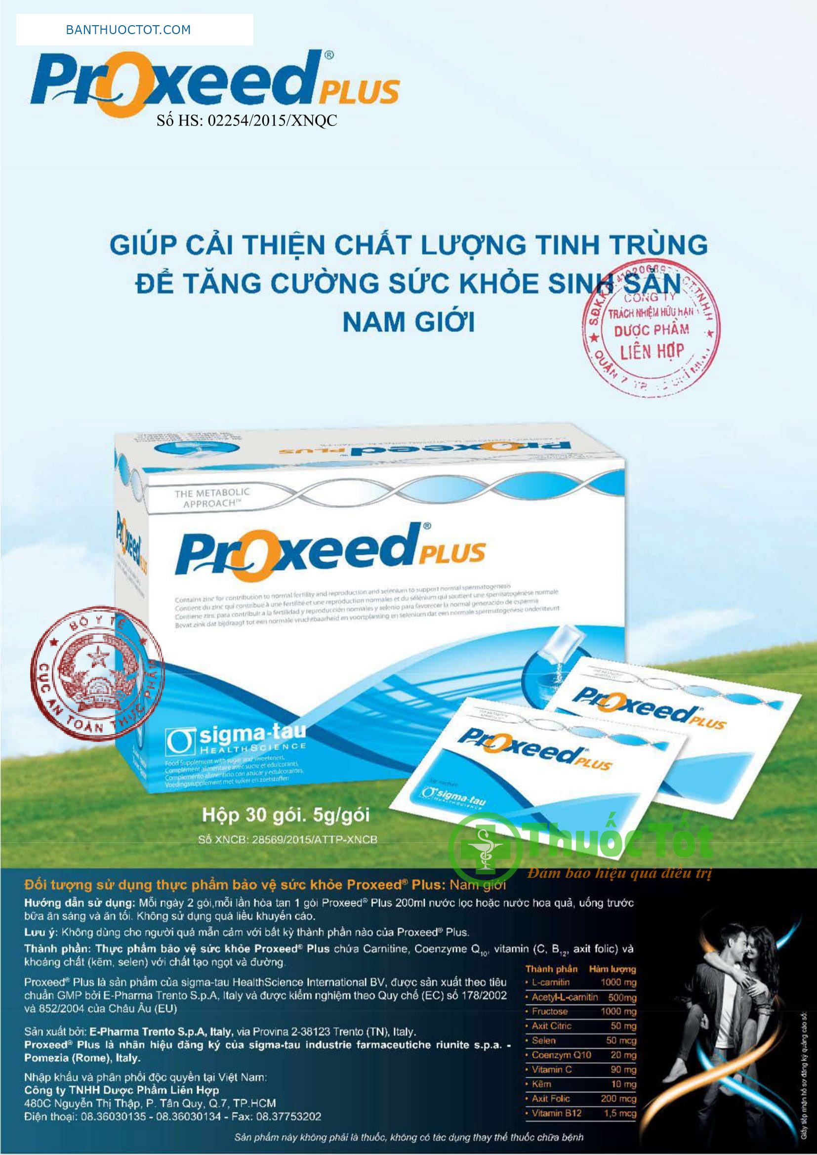 Thuốc Proxeed Plus Bổ Tinh Trùng Mua Ở Đâu [2023]- Tặng 01 Vitamin E