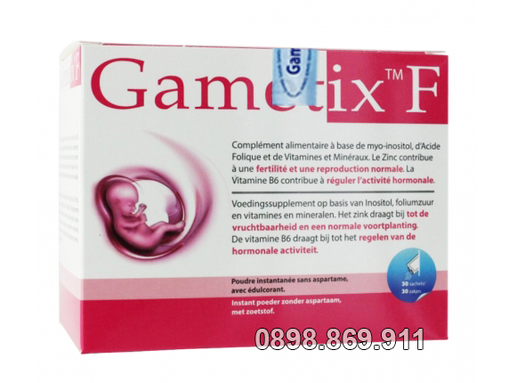 gametix f cho phụ nữ đa nang buồng trứng