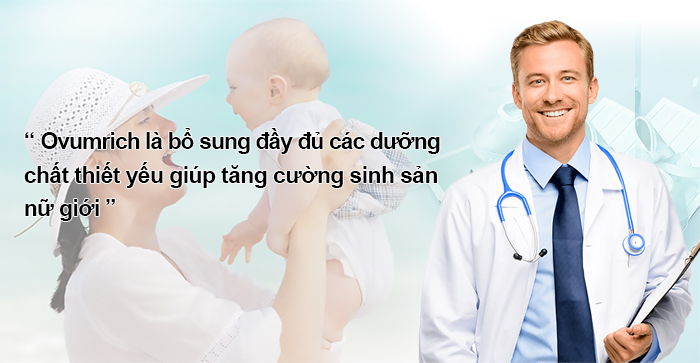 chuyên gia nói về thuốc ovumrich