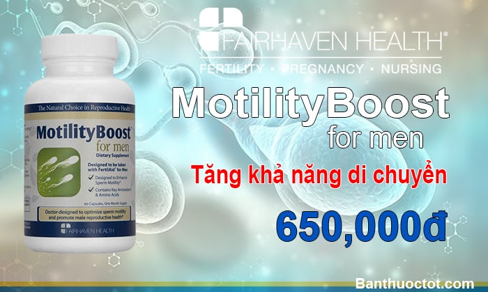 Thuốc MotilityBoost for men