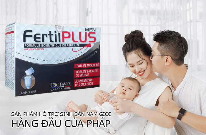thuốc bổ tinh trùng fertil plus men của pháp