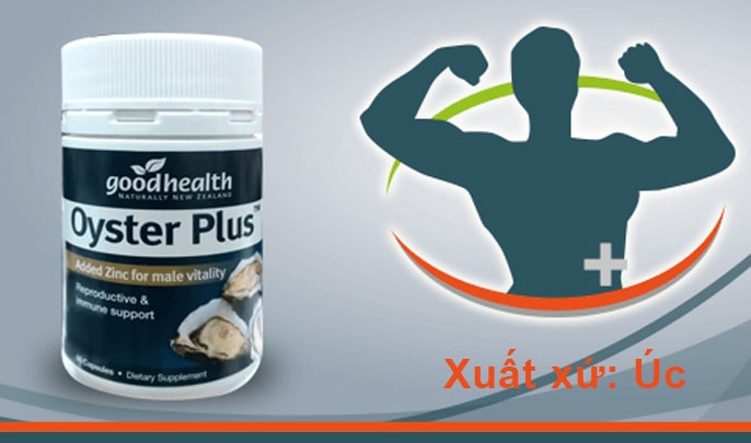 Oyster plus cho sức khoẻ sinh sản nam giới