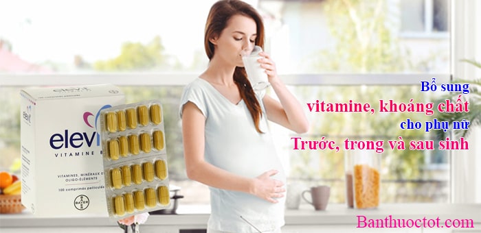 phụ nữ cần bổ sung vitamin và khoáng chất trước, trong và sau khi sinh