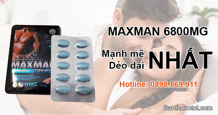 thuốc maxman 6800 mg