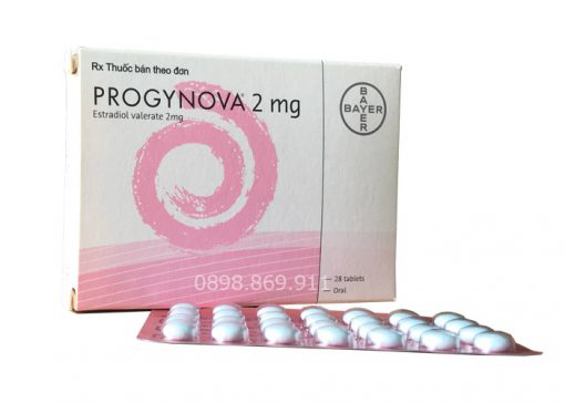 thuốc progynova 2mg – vỉ 28 viên