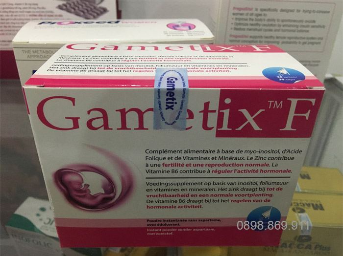 thuốc bổ trứng gametix f