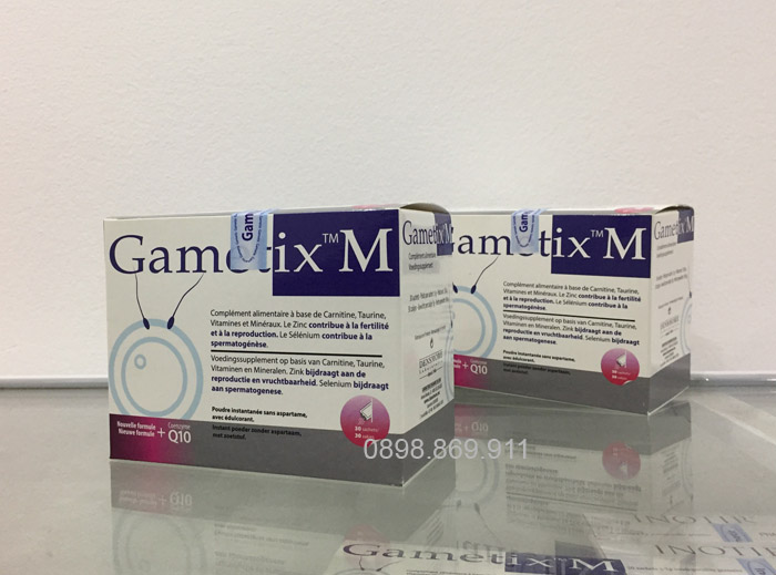 thuốc gametix m mạnh tinh trùng