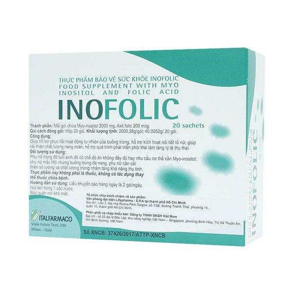thuốc điều kinh inofolic