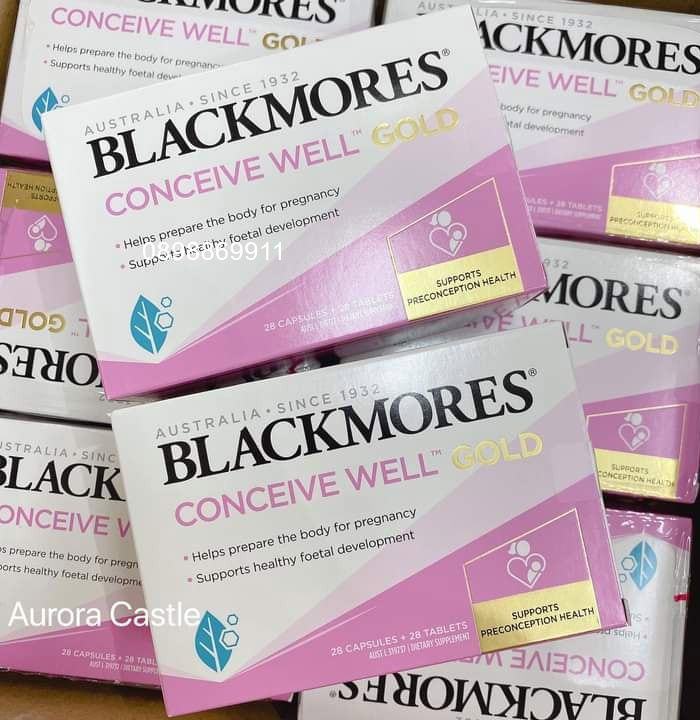 blackmores conceive well gold mẫu mới