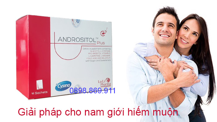thuốc andrositol plus bổ tinh trùng