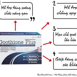 thuốc goothione plus có tác dụng gì
