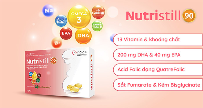 nutristill 90 bổ sung vitamin và khoáng chất