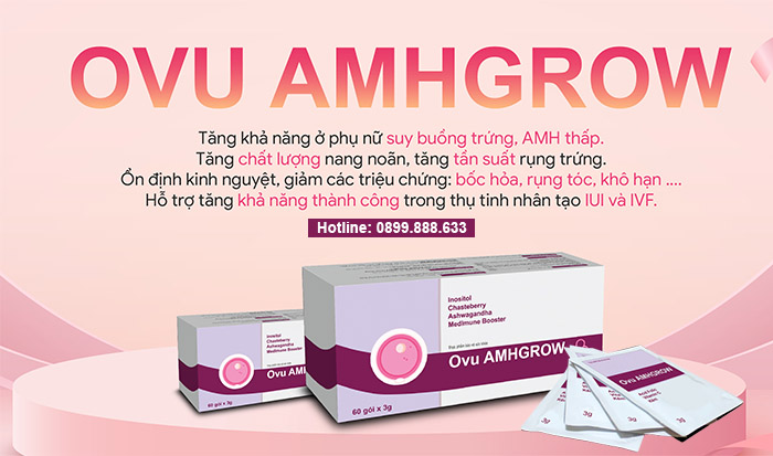 tác dụng của ovu amhgrow