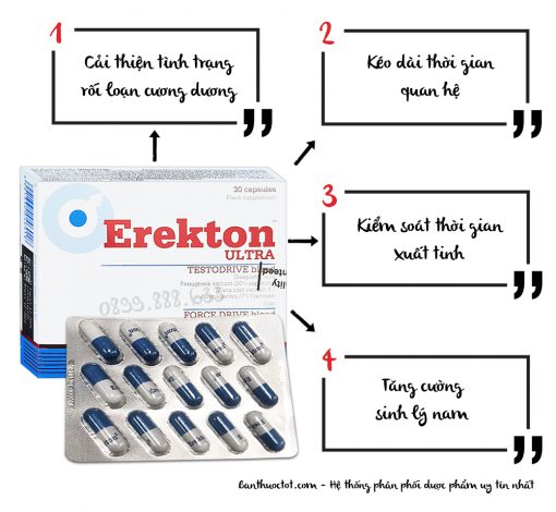 thuốc erekton ultra có tác dụng gì