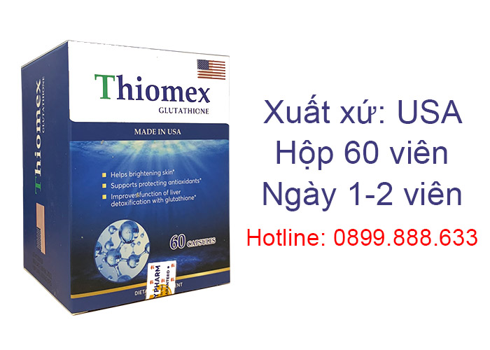 Thuốc Thiomex glutathione