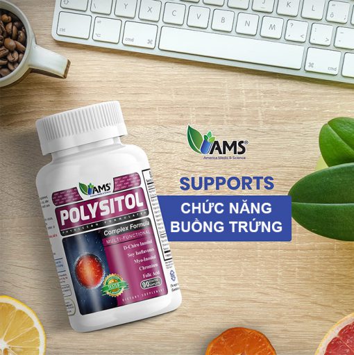 ams polysitol hỗ trợ chức năng buồng trứng