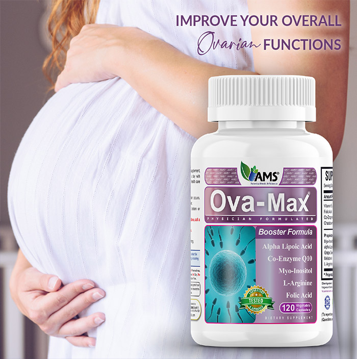 ova max ams hỗ trợ thụ thai hiệu quả