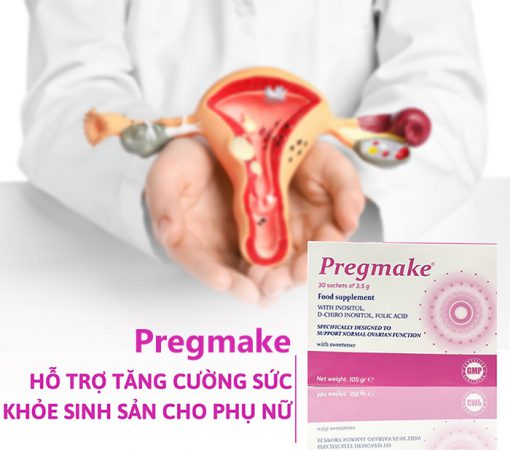 pregmake hỗ trợ sinh sản nữ