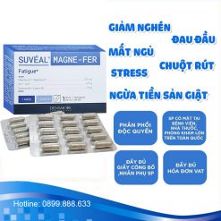 công dụng của viên uống suveal magne fer