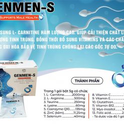 thành phần thuốc genmen - s