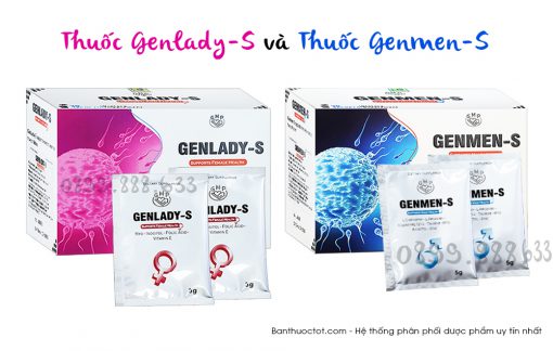 thuốc genlady-s và genmen-s