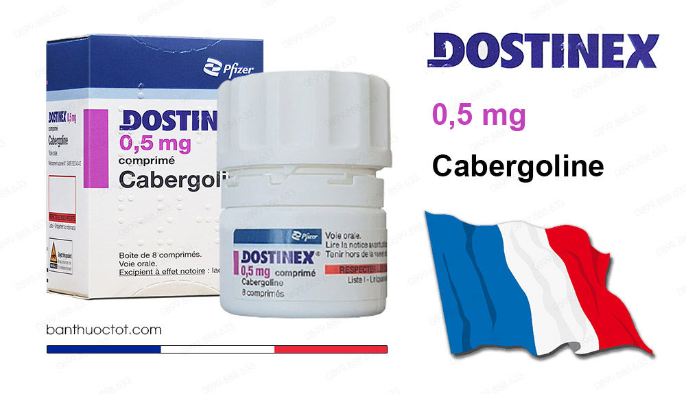 thuốc dostinex cabergoline