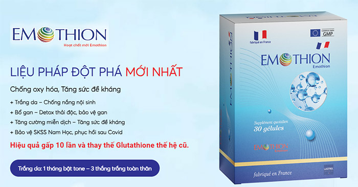 viên uống trắng da emothion