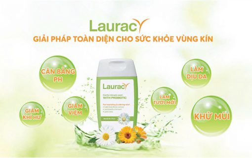 công dụng của dung dịch vệ sinh phụ nữ lauracy