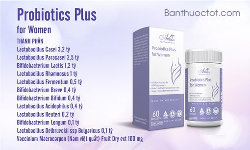 thành phần probiotics-plus-for-women