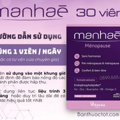 hướng dẫn sử dụng manhae 30 viên