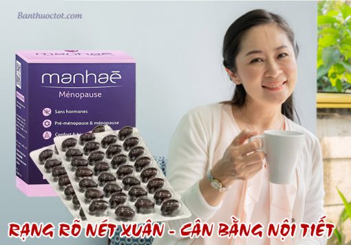 lợi ích của viên uống nội tiết manhae 60 viên