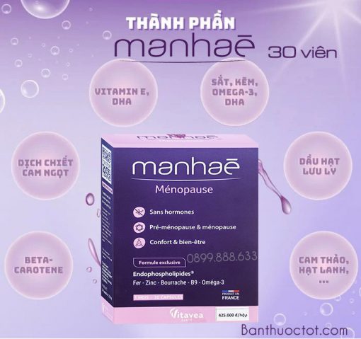 thành phần manhae 30 viên