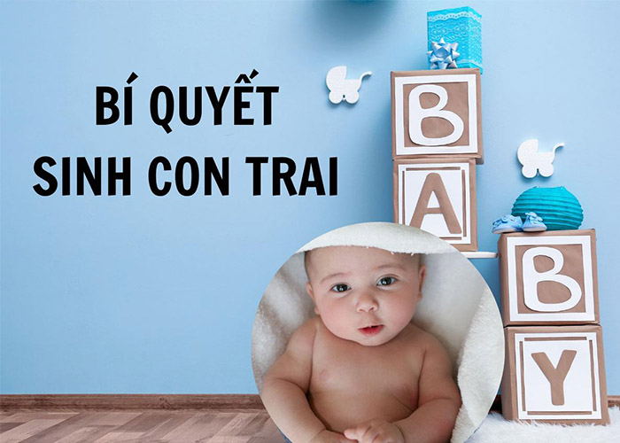 bí quyết sinh con trai