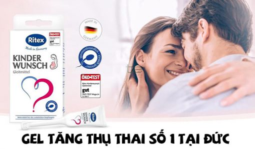 gel tăng thụ thai số 1 tại đức