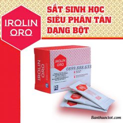 gói bột bổ sung sắt sinh học irolin oro