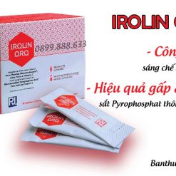 gói bột irolin oro bổ sung sắt