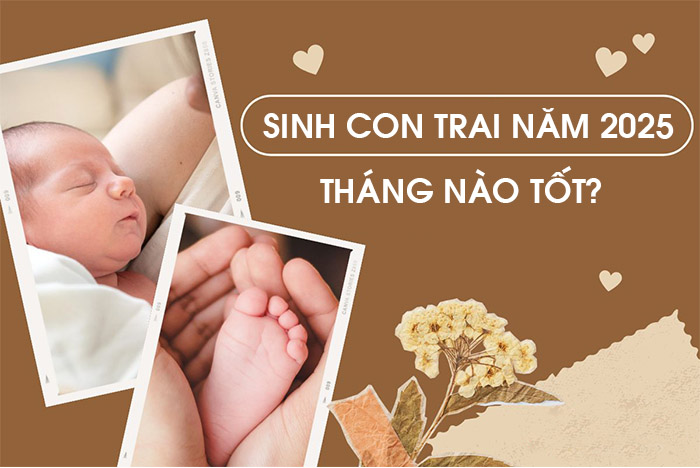 sinh con trai tháng nào tốt