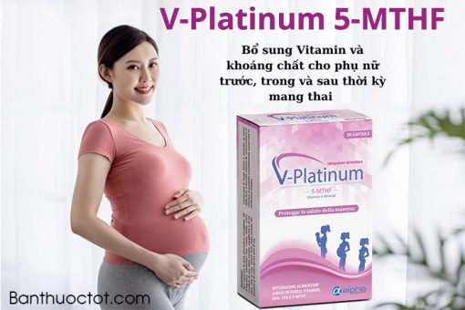 thuốc v-platinum 5-mthf cho bà bầu